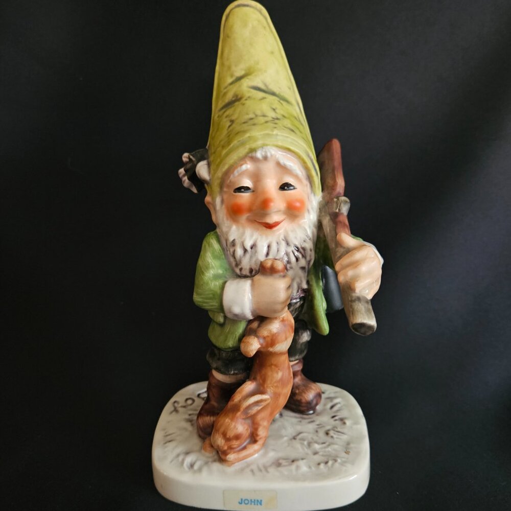 1972 Goebel Co-Boy Gnome "John" The Hunter Figurine